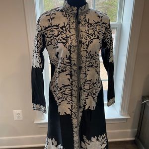 Embroidered coat